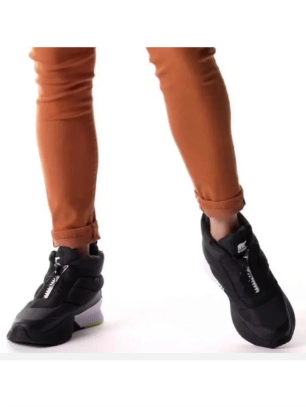 Sorel Out n About III Puff Zip Boot 8.5 Black Resortwear Cottagecore Streetwear